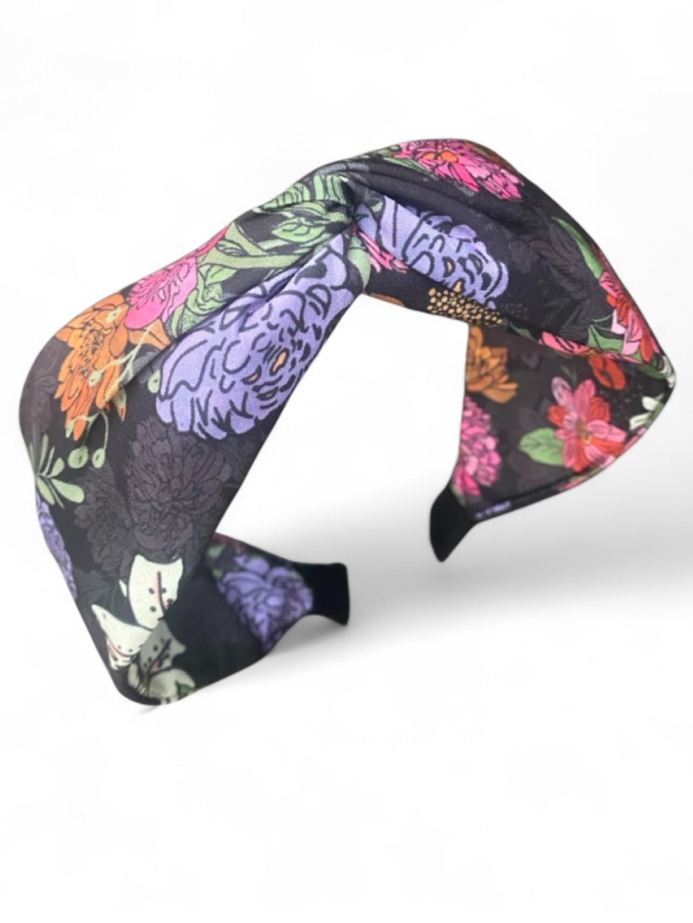 Floral Top Knot Headband - Brand New